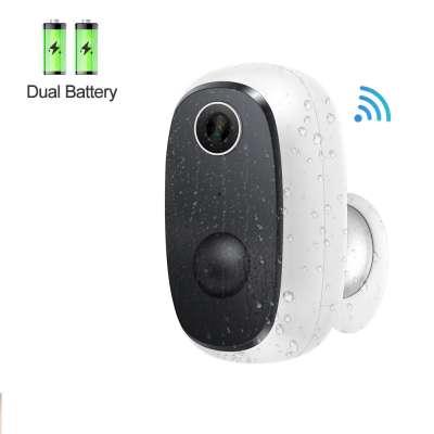 CloudEdge 1080P Battery Powered Wifi IP Camera Outdoor Rechargeable Wireless Two Way Audio PIR Detection Camera